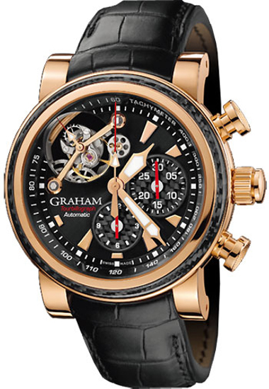 Graham Tourbillograph Silverstone Woodcote Mens watch 2TWAE.B02A